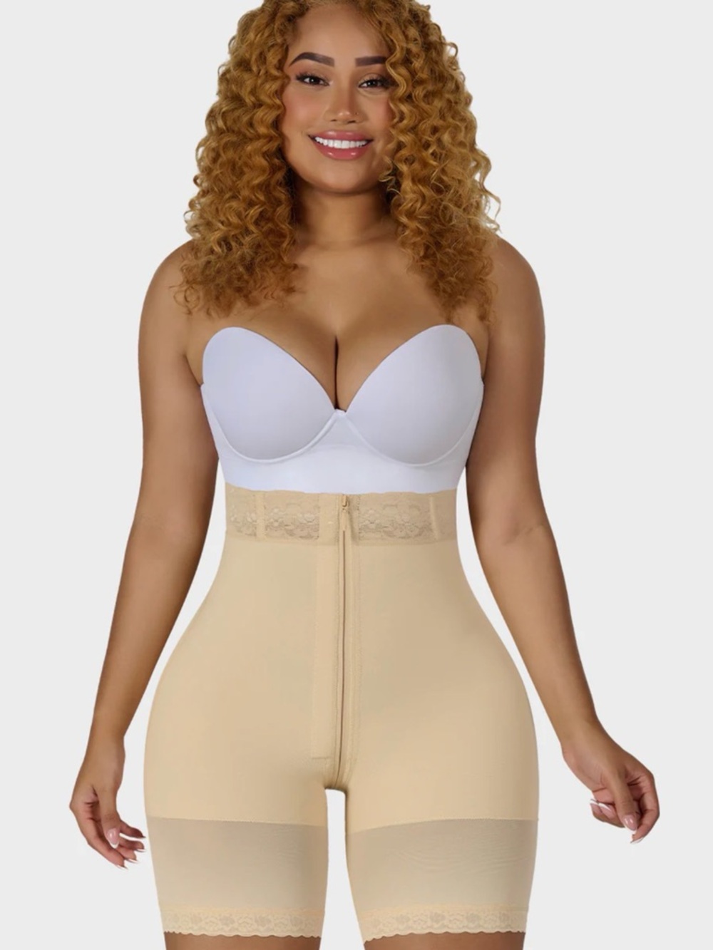 Fajas MYD Hourglass short with zipper